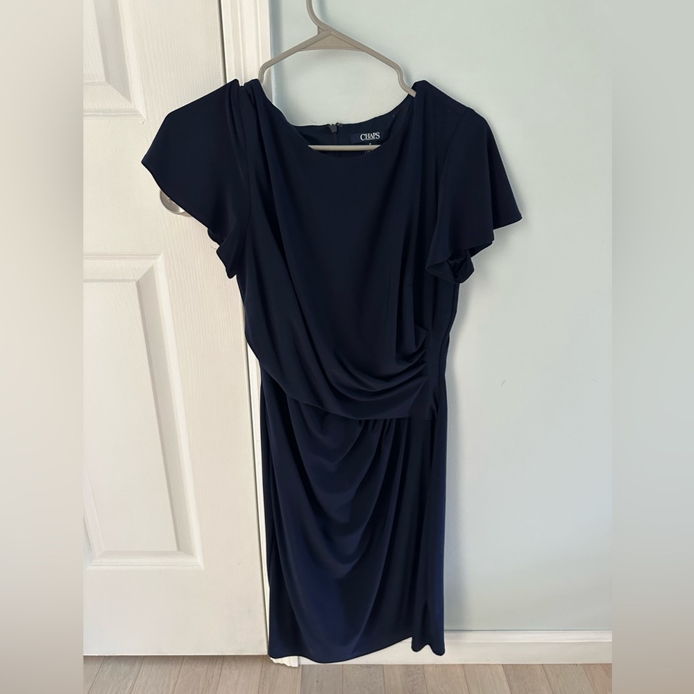Blue dress